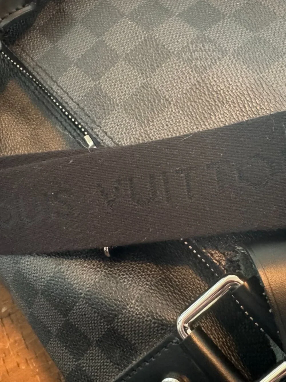 Louis Vuitton Roadster 50 Damier Graphite Weekender Travel Bag